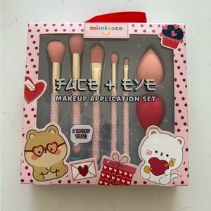 Mimicoco Face‎ and Eye Makeup Application Set - 7 Pieces - NWB
